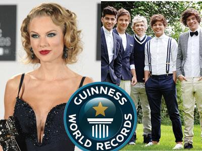 Wow, Taylor Swift dan One Direction Pecahkan Rekor dalam 'Guinness World Records'!