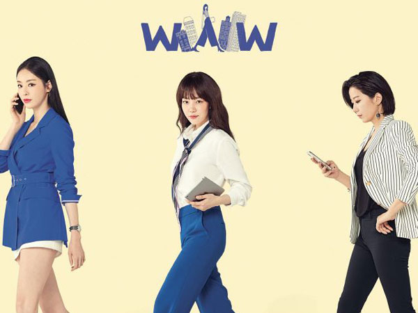 Lee Da Hee, Im Soo Jung, dan Jun Hye Jin Tampilkan Potret Wanita Karir Ambisius di Poster 'WWW'