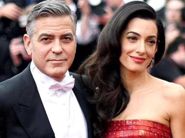 George Clooney dan Amal Alamuddin Sewa Pengawal 42,3 Miliar untuk Anaknya