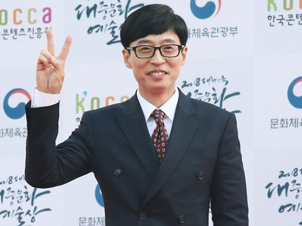 Tujuh Tahun Berturut-turut, Yoo Jae Suk Terpilih Jadi Komedian Terbaik di Korea
