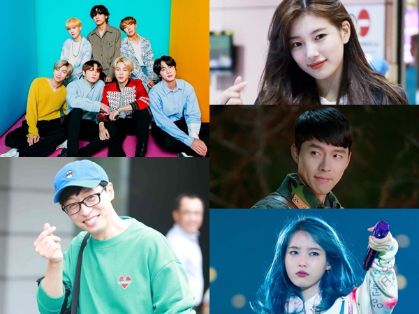 Daftar 10 Besar Selebriti Korea Paling Dicintai Tahun 2020
