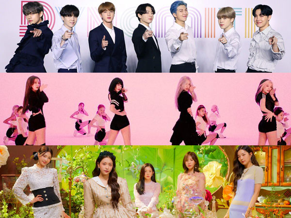 Daftar Grup K-Pop Paling Populer di Bulan Agustus, Ada Idolamu?