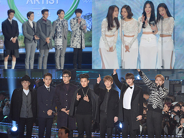 Inilah Para Idola K-Pop Peraih Trophy Penghargaan di 'MelOn Music Awards 2014'!