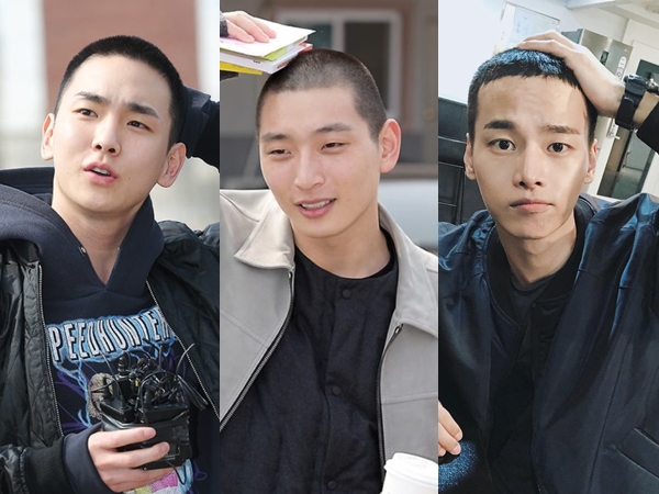 Foto-foto Key SHINee, Jinwoon 2AM, dan N VIXX yang Kompak Masuk Wajib Militer Bersama