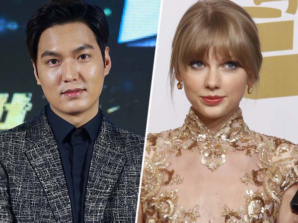 Agensi Lee Min Ho Buka Suara Terkait Rumor Pacaran dengan Taylor Swift