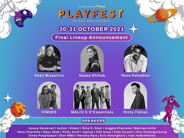 Playfest 2021 Siap Hadir Untuk Berbagi Ide Kreatif di Era Pandemi
