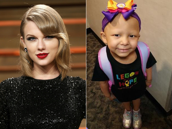 Taylor Swift Kabulkan Permintaan Terakhir Fans Ciliknya yang Mengidap Kanker Otak