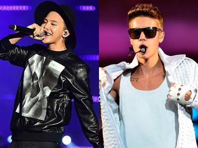 Wow, G-Dragon Jadi Tamu Kejutan di Konser Justin Bieber!
