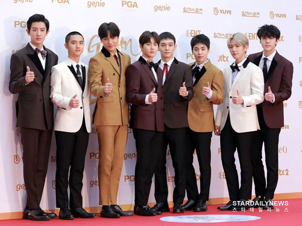 EXO Borong Piala di '32nd Golden Disc Awards' Hari Kedua