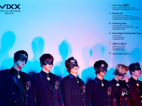 Ditulis Oleh Membernya Sendiri, VIXX Bocorkan Sederet Lagu Baru Mini Album 'Kratos'