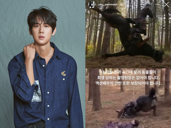 Yoo Yeon Seok Ikut Berkomentar Soal Insiden Kuda Mati Karena Syuting Drama