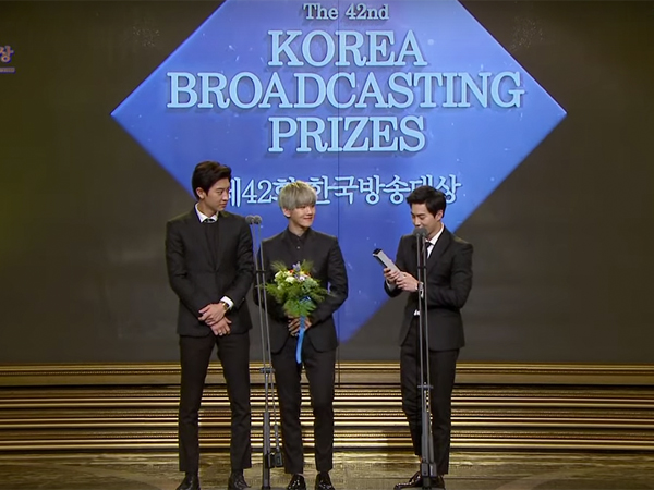 EXO Raih Penghargaan Musician of the Year di 'Korean Broadcasting Awards ke-42'