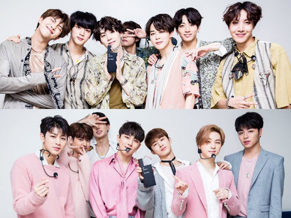 BTS dan iKON Pimpin Gaon Chart Performance Tengah Tahun 2018 Ini