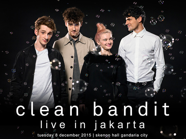Band Segudang Prestasi, Clean Bandit Siap Hentak Jakarta Malam Ini