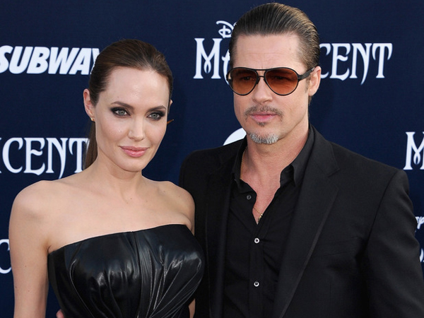 Duh, Brad Pitt Kena Pukul Saat Temani Angelina Jolie di Premiere ‘Maleficent’!