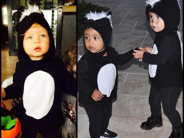 Lucunya! Anak-anak Selebriti Hollywood Ini Kenakan Kostum Halloween Kembar