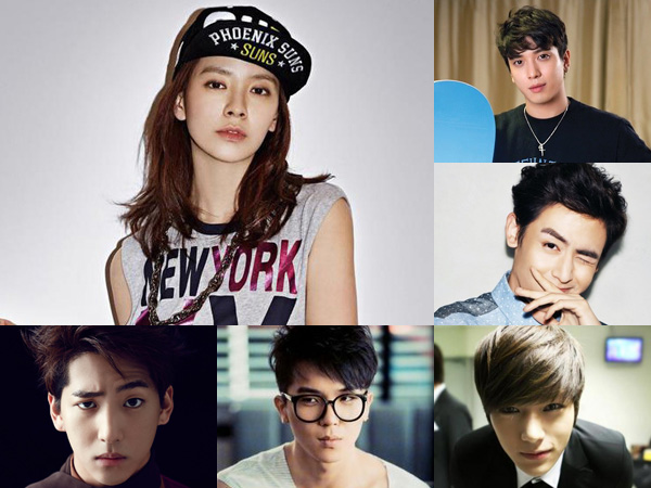 Song Ji Hyo akan Dikelilingi 5 Pria Tampan 'Lucky Boys' di SBS 'Music Festival 2014'!