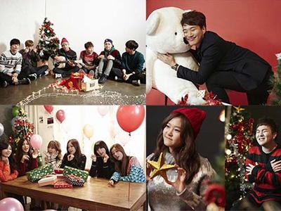 Sambut Natal, Artis Cube dan A Cube Entertainment Rilis 'Christmas Song' Bersama!