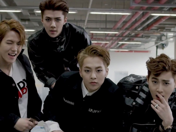 EXO Tampilkan Sisi 'Bad Boy' dalam Video Musik 'Call Me Baby'
