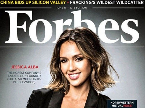 Wow, Jessica Alba Jadi Wanita Terkaya di Amerika Versi Majalah Forbes!