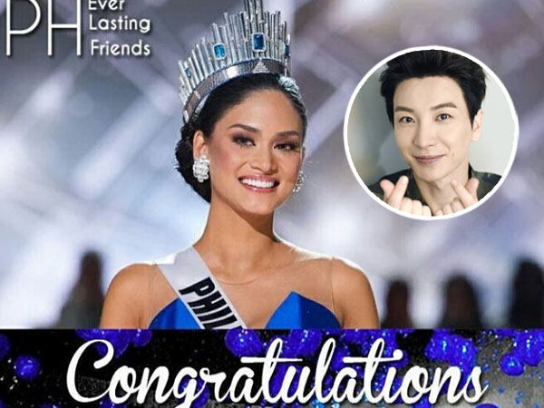 Diidolakan, Leeteuk Super Junior Berikan Ucapan Selamat Kepada Miss Universe 2015