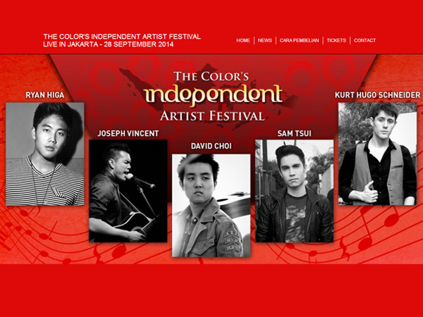 Para Musisi Populer ‘YouTube’ Siap Ramaikan Jakarta dalam ‘The Colors Independence Artist Festival’!