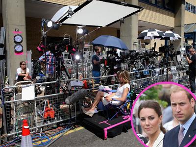 Hiruk-Pikuk Paparazzi di Rumah Sakit Calon Bayi Kate Middleton