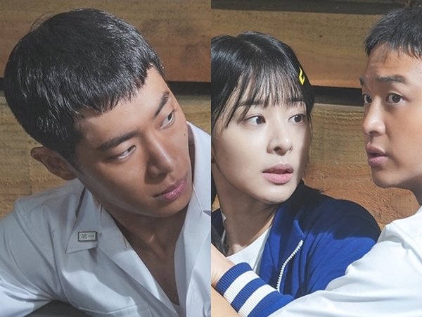 Jang Do Yoon dan Chu Young Woo Berikan Tatapan Serius Pada Seol In Ah di Drama 'Oasis'