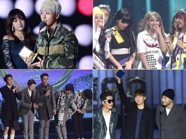Dari Chart Musik Hingga Ajang Penghargaan, YG Entertainment Sukses Rajai Panggung Musik 2014?