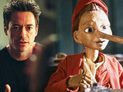 Setelah Iron Man, Robert Downey Jr Perankan Pinocchio