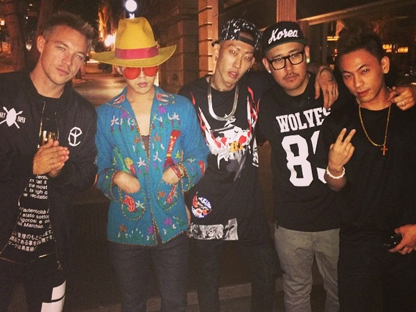 Diplo Pamer Foto Hangout Bareng G-Dragon dan CL di Los Angeles