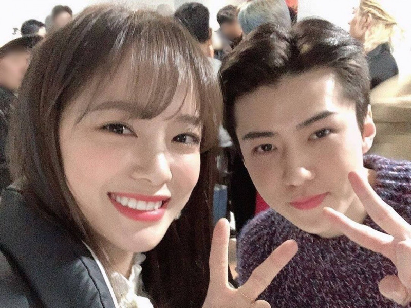 Haters Sampai ke Orang Tua, Sejeong Klarifikasi Hubungannya dengan Sehun EXO