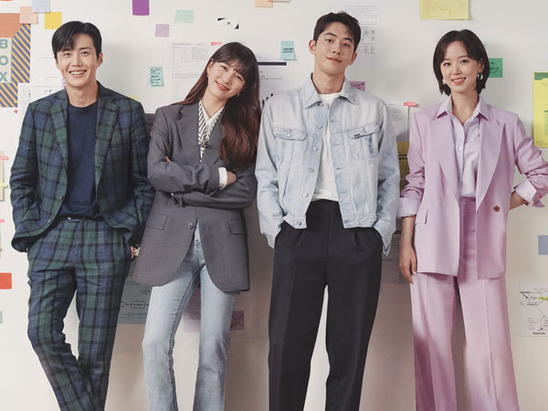 Suzy, Nam Joo Hyuk, Kim Seon Ho, dan Kang Han Na Tampil Ambisius di Poster ‘Start-Up’