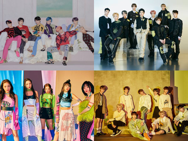 Deretan Album K-Pop Terbaru Debut di Chart Billboard World Albums