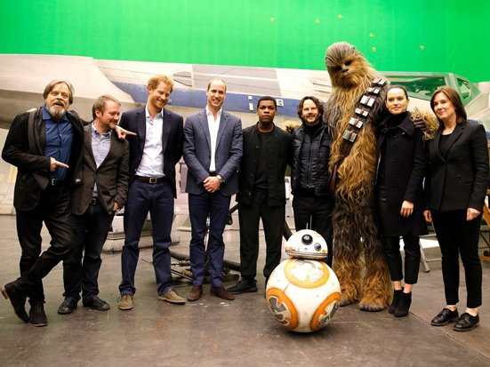 Pangeran William dan Pangeran Harry Main di Film 'Star Wars: The Last Jedi'!