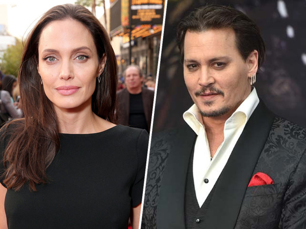 Cerai dari Brad Pitt, Angelina Jolie Dihibur Johnny Depp?