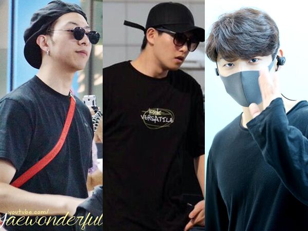 Momen Kedatangan Jonghyun, Minhyuk, dan Jungshin CNBLUE di Jakarta