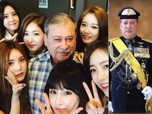 Diundang Makan Siang Oleh Kerajaan Malaysia, T-ara Tak Lupa Selfie Bareng Sang Sultan!