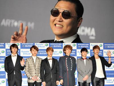 Psy dan Beast Borong Penghargaan di Melon Music Awards 2012