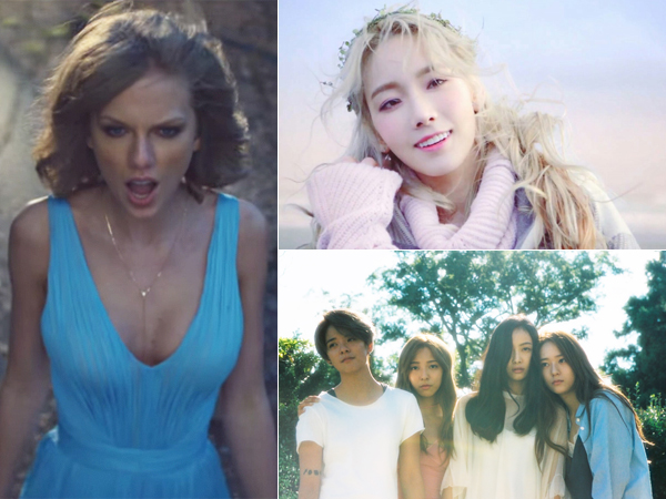 Taylor Swift Kembali Dituduh Plagiat MV K-Pop, Kali Ini MV Taeyeon SNSD dan f(x)