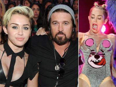 Sang Ayah Tak Permasalahkan Kontroversi Miley Cyrus