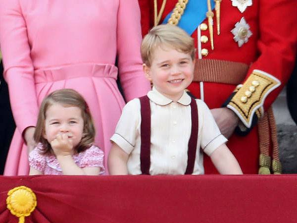 Gemasnya Gaya Putri Charlotte dan Pangeran George di Perayaan Ultah Ratu Elizabeth ke-91