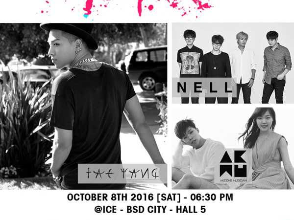 Yeayy! Taeyang dan Akdong Musician Dikonfirmasi akan Konser di Jakarta Oktober Depan