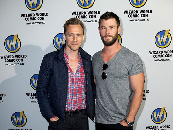 Bermain di Film yang Sama, Persahabatan Tom Hiddleston dan Chris Hemsworth Buat Haru Netizen