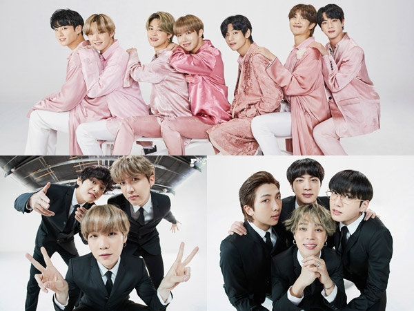 BTS Tampil Fun di Rangkaian Foto Keluarga Perayaan Anniversary #2020BTSFESTA