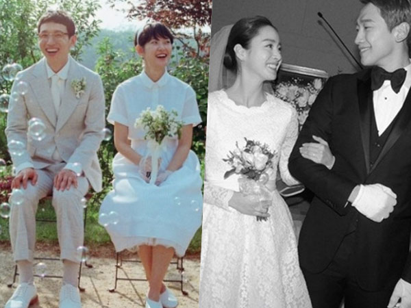 Jauh Dari Kesan Megah, Sederet Pasangan Artis Korea Ini Memilih Pernikahan Sederhana