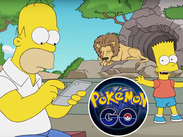 Wah, Homer Ikut Bermain Pokemon Go di Episode Terbaru 'The Simpsons'
