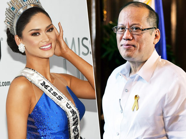Pia Wurtzbach Pacaran dengan Presiden Filipina Benigno Aquino III?