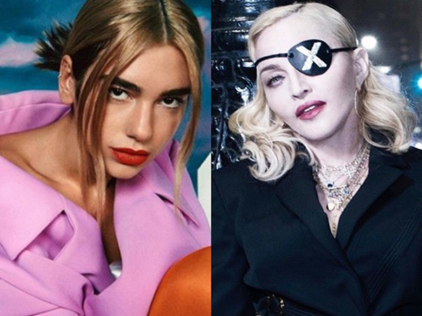 Wujudkan Mimpi, Dua Lipa Kolaborasi dengan Madonna