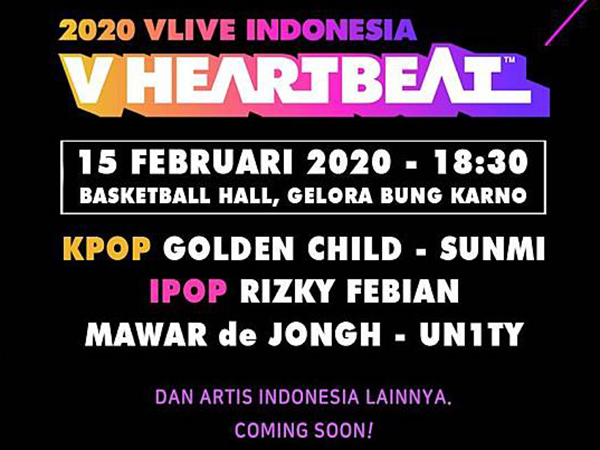 V HEARTBEAT 2020 di Indonesia Diumumkan Resmi Ditunda